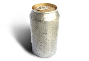 Canette en aluminium