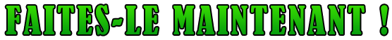 Faites-le maintenant