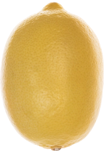 Citron frais isolé 343